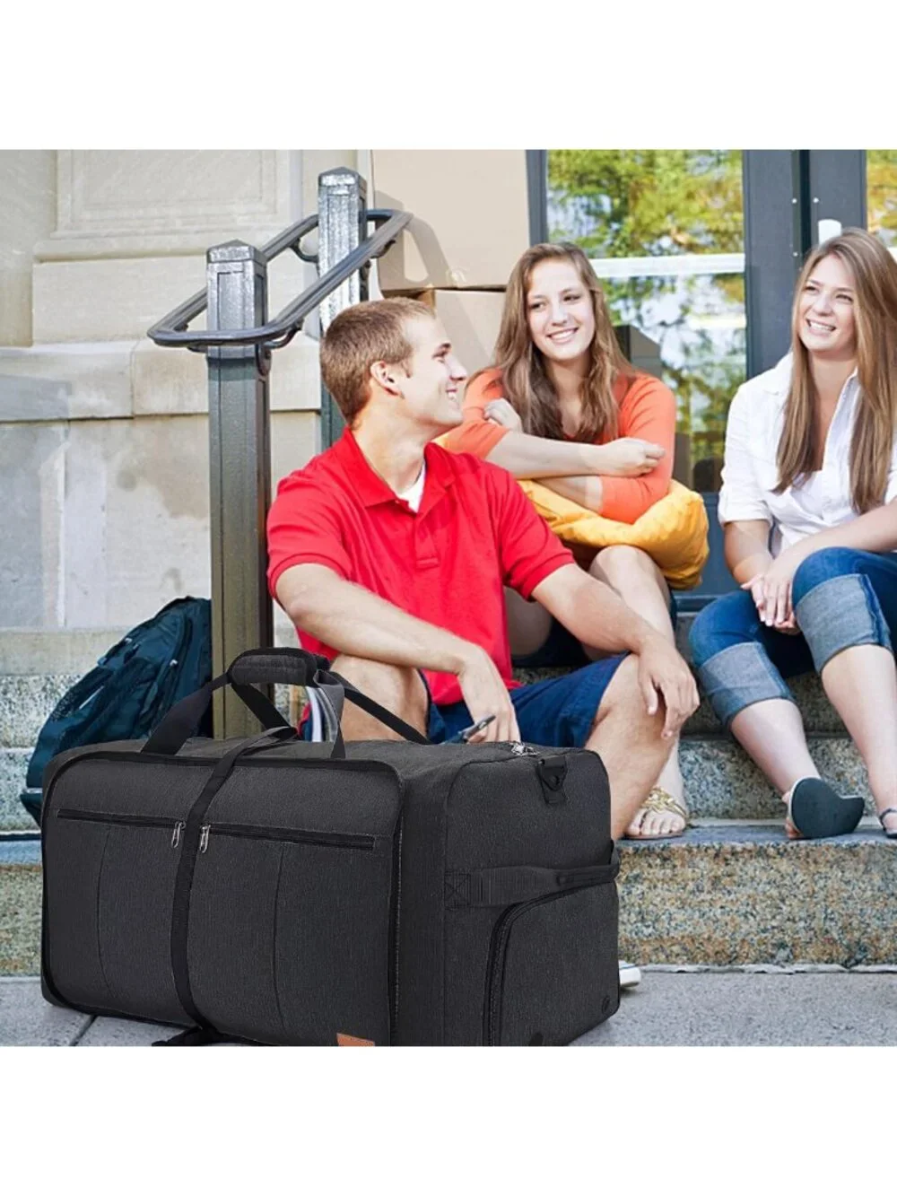 120L Waterproof Foldable Travel Duffel Bag - Lightweight, Collapsible, Unisex
